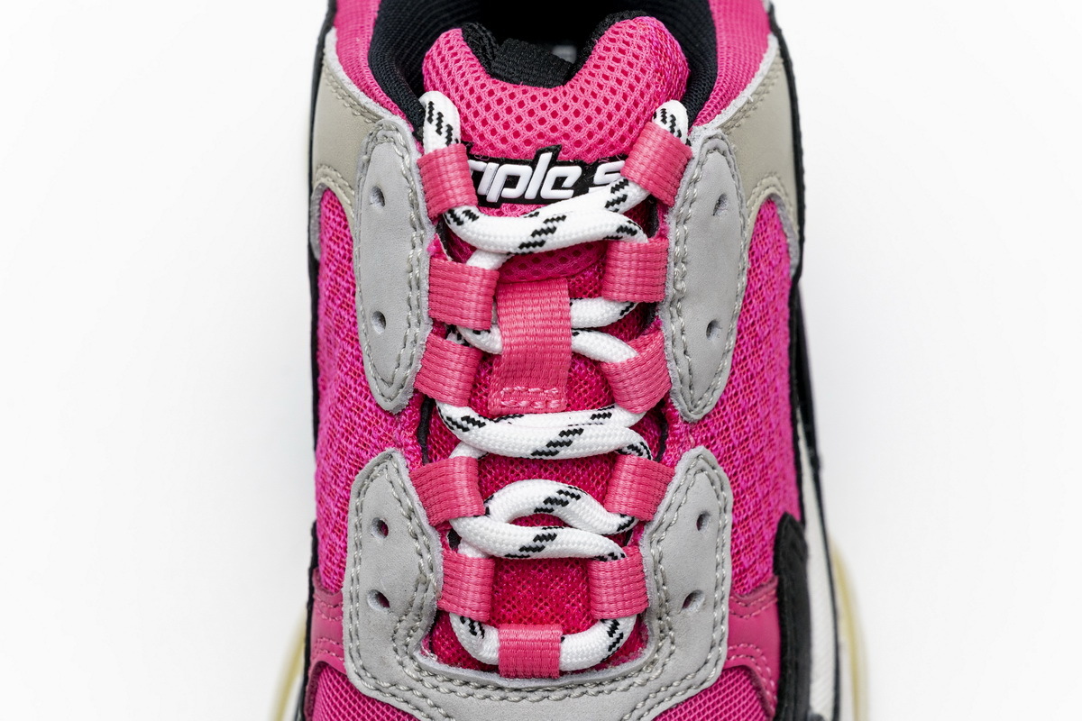 Get Balenciaga Triple S Pink 541624 W09E1 1708