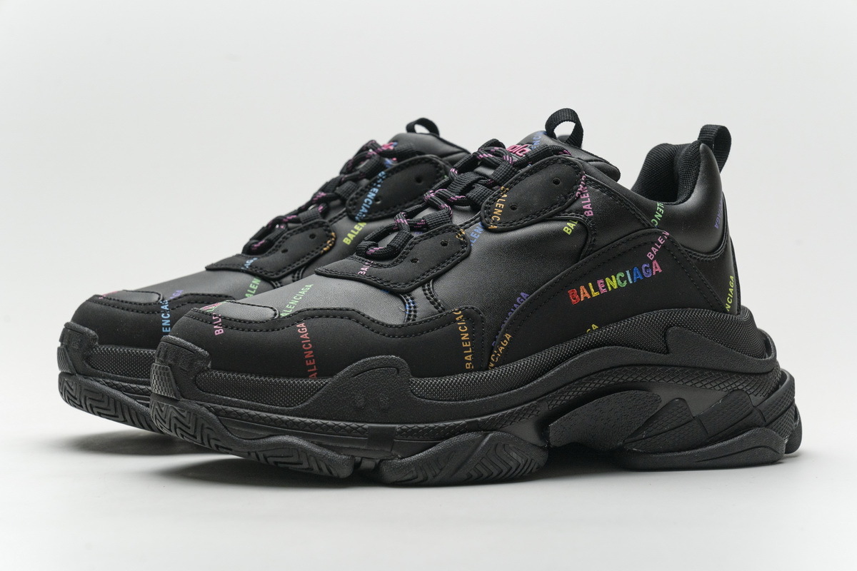 Get Balenciaga Triple S Letter Colorful 524039 W2FA1 1210