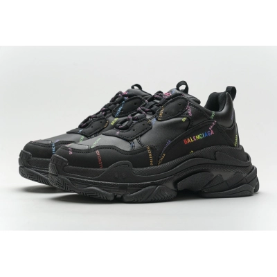 Get Balenciaga Triple S Letter Colorful 524039 W2FA1 1210 01