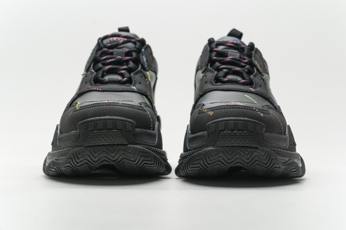 Get Balenciaga Triple S Letter Colorful 524039 W2FA1 1210