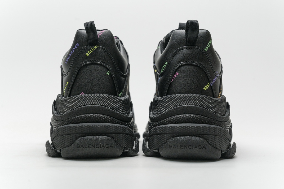 Get Balenciaga Triple S Letter Colorful 524039 W2FA1 1210