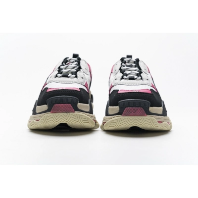 Get Balenciaga Triple S Black Pink 483513 W06E8 8080 02