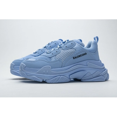 Get Balenciaga Triple S Light Blue (W) 524039 W2FW1 4800 01