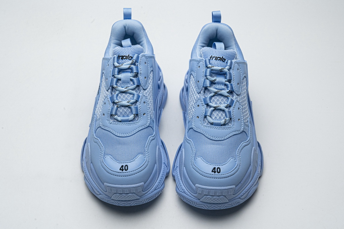 Get Balenciaga Triple S Light Blue (W) 524039 W2FW1 4800