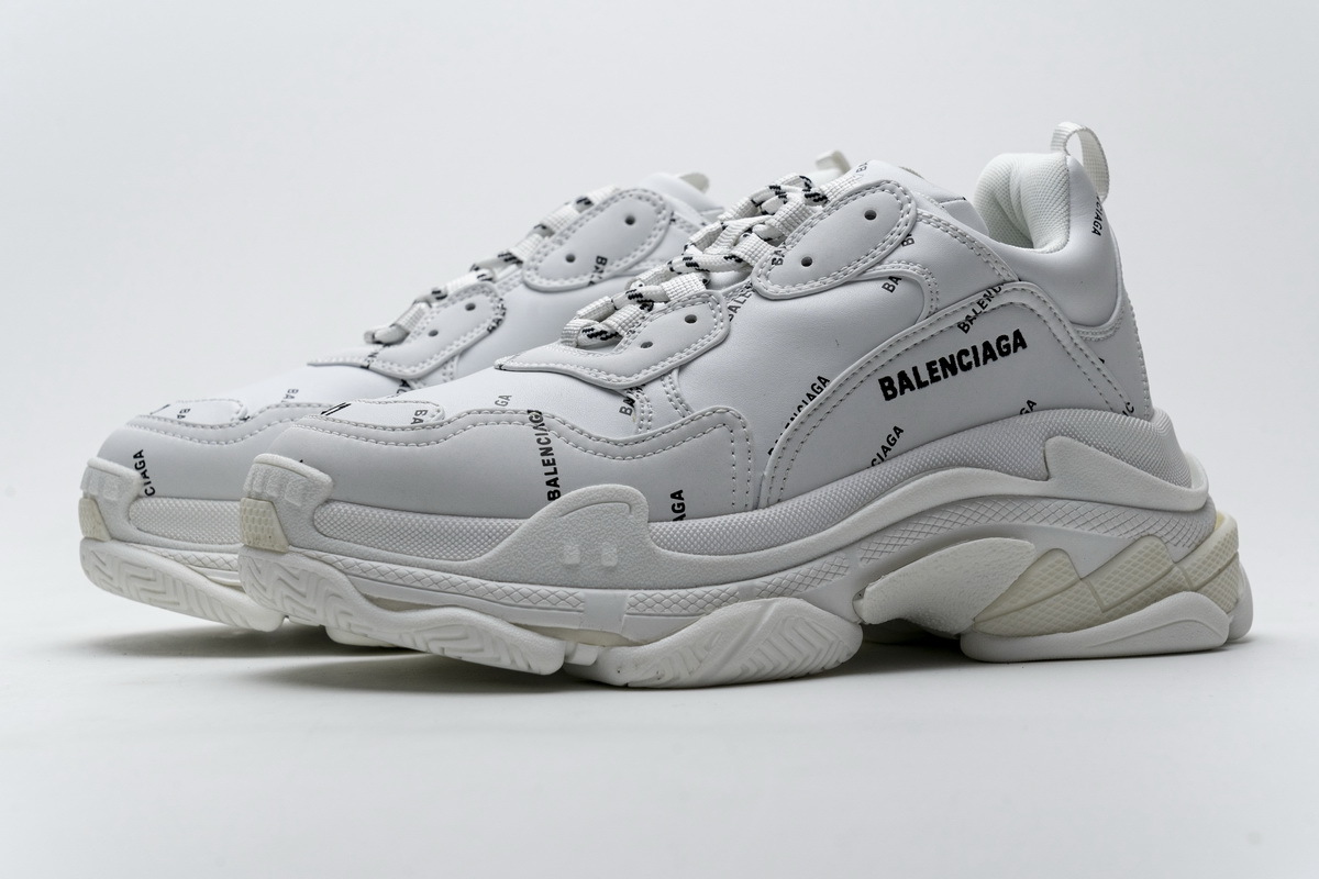 Get Balenciaga Triple S White 524039 W06E2 2021