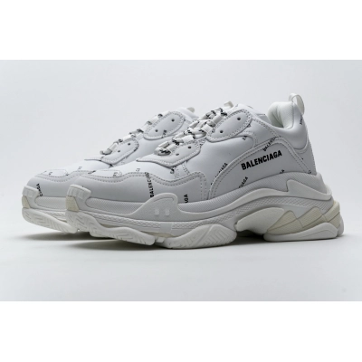 Get Balenciaga Triple S White 524039 W06E2 2021 01
