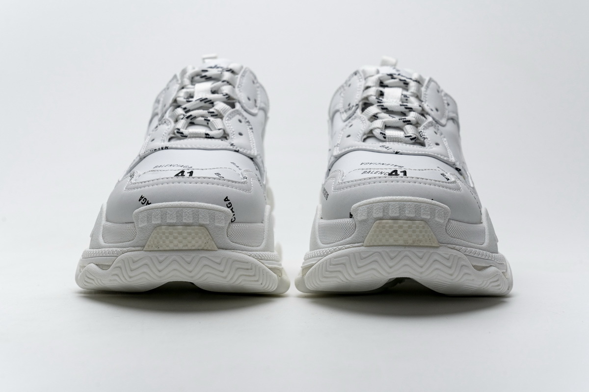 Get Balenciaga Triple S White 524039 W06E2 2021