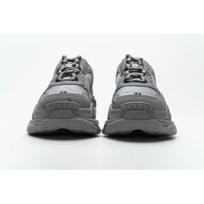 Get Balenciaga Triple S Allover Logo Gray 536737 W2FA1 1210 02
