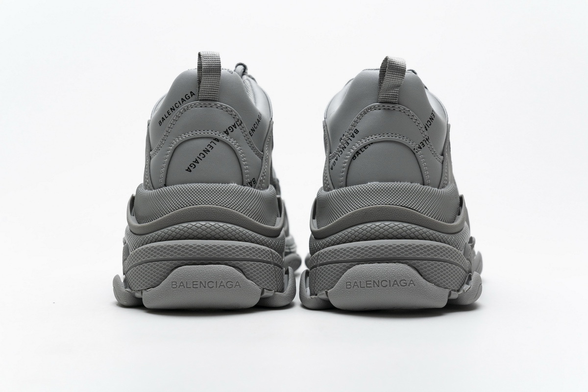 Get Balenciaga Triple S Allover Logo Gray 536737 W2FA1 1210