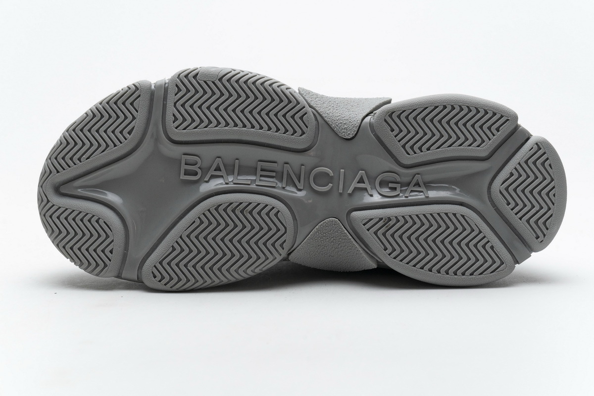 Get Balenciaga Triple S Allover Logo Gray 536737 W2FA1 1210