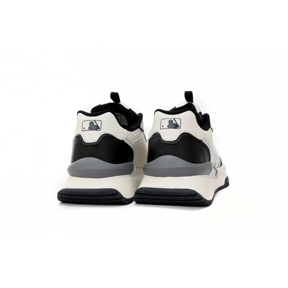 MLB x Giay CHUNKY LINER New York Black And White Gray 3AS HRJ 13N