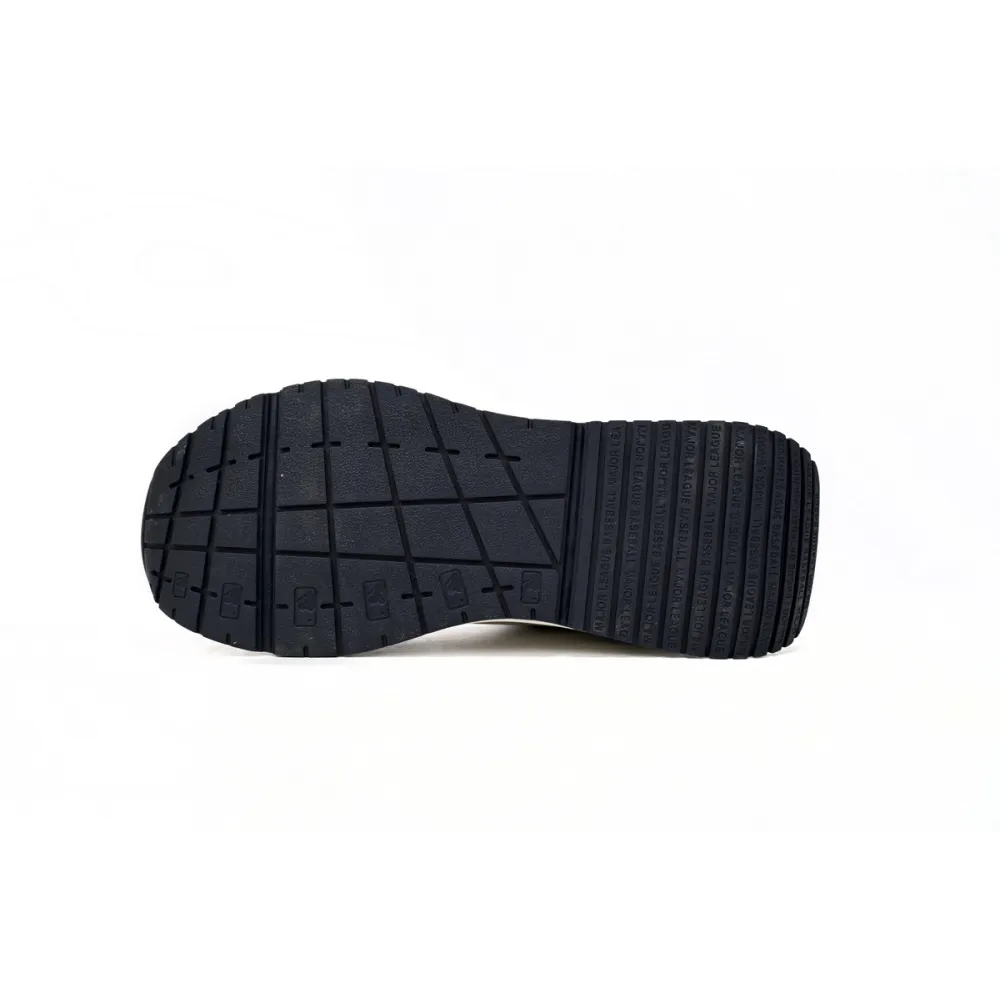 MLB x Giay CHUNKY LINER New York Black And White Gray 3AS HRJ 13N