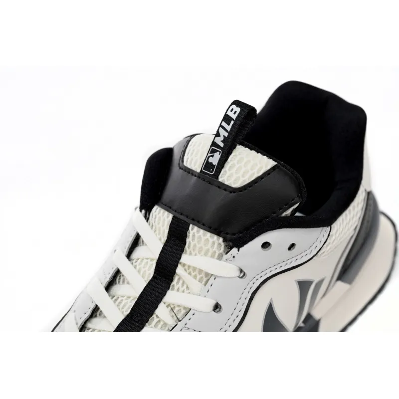 MLB x Giay CHUNKY LINER New York Black And White Gray 3AS HRJ 13N