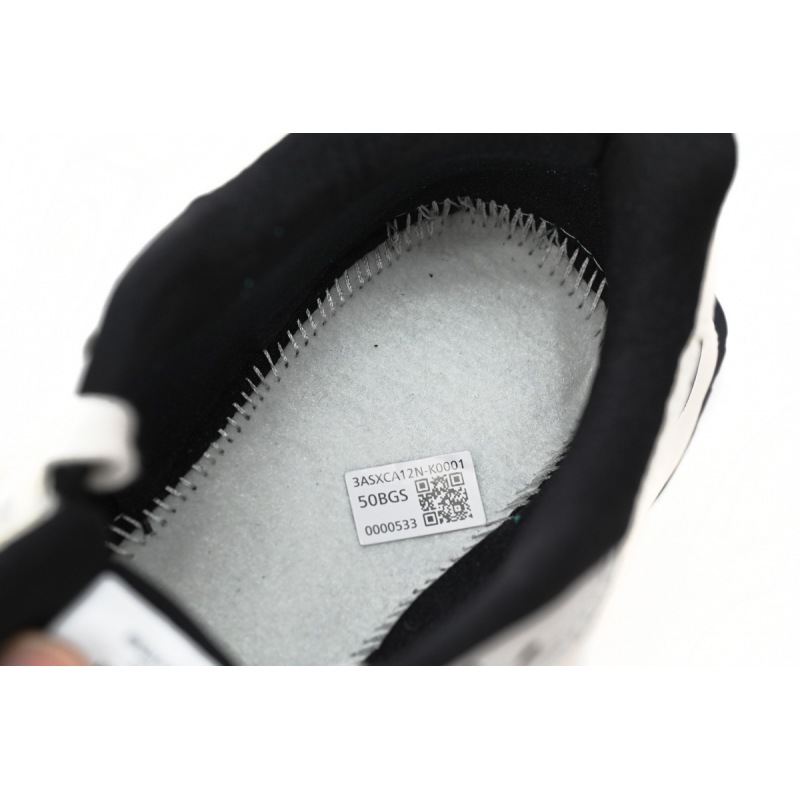 MLB x Giay CHUNKY LINER New York Black And White Gray 3AS HRJ 13N