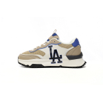 MLB x Giay CHUNKY LINER New York Beige Blue 3AS HRJ 13N