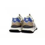 MLB x Giay CHUNKY LINER New York Beige Blue 3AS HRJ 13N
