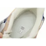 MLB x Giay CHUNKY LINER New York Beige Blue 3AS HRJ 13N