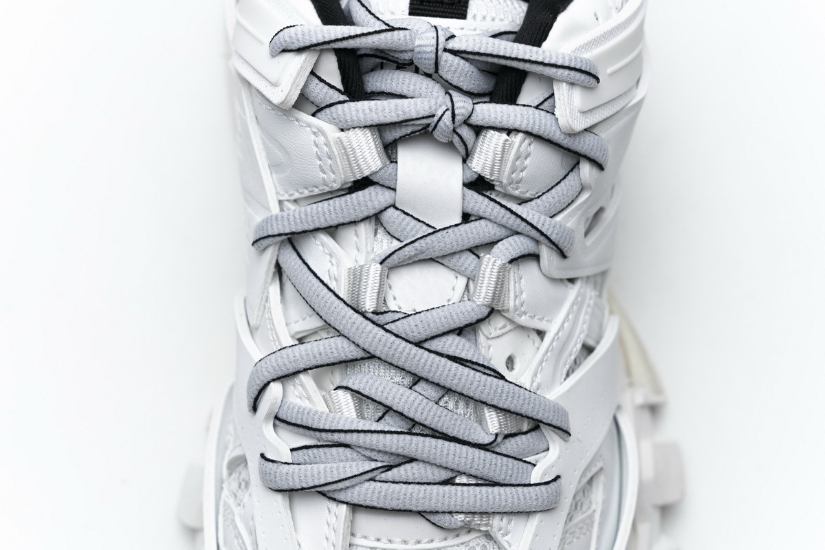 Get Balenciaga Track White Black（No lights）542436 W3AC1 9010