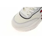 MLB x Giay CHUNKY LINER New York Lvory White Red 3AS HRJ 13N 