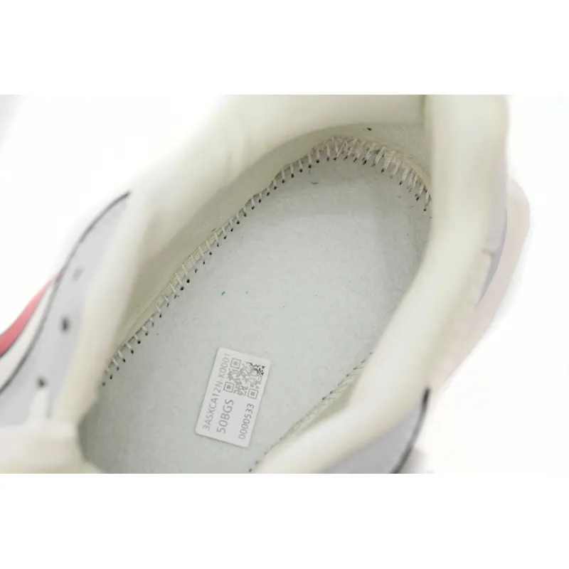 MLB x Giay CHUNKY LINER New York Lvory White Red 3AS HRJ 13N 