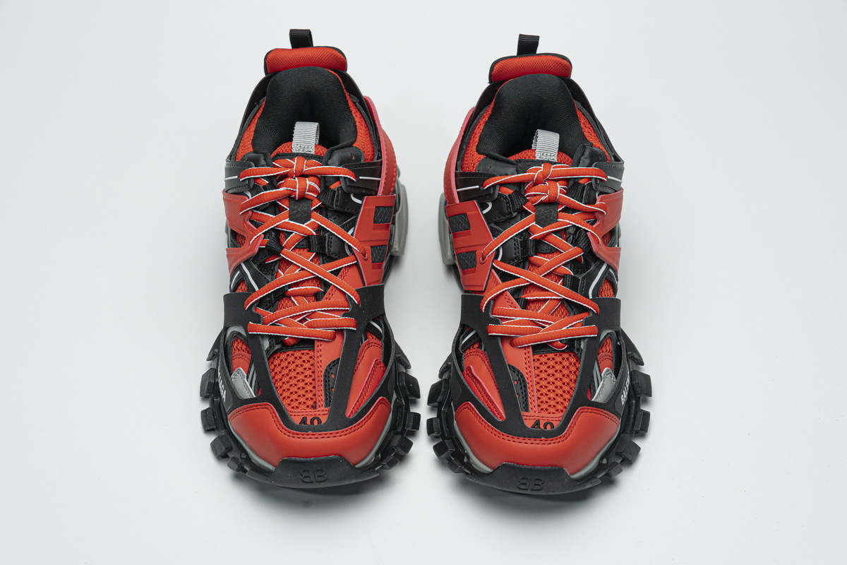 Get Balenciaga Tess S.Dark Orange Black 542023 W1GB8 5201 2050 