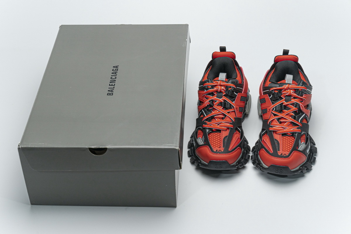 Get Balenciaga Tess S.Dark Orange Black 542023 W1GB8 5201 2050 