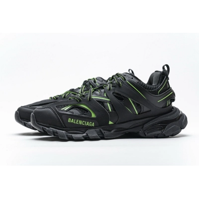 Get Blenciaga Track 2 Sneaker Black Green（No lights）568615 W2MA1 5610 01