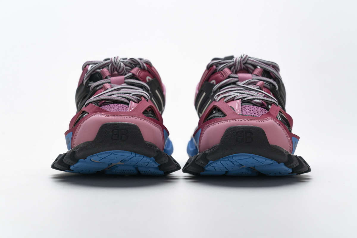 Get Balenciaga Track Pink Blue（No lights）542436 W1GB7 5482