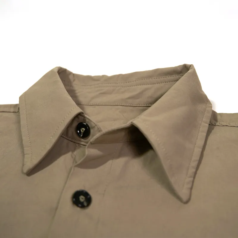 High Quality Compact Cotton Relaxed Shirt 748811VA5Y09733 (Free Shipping)