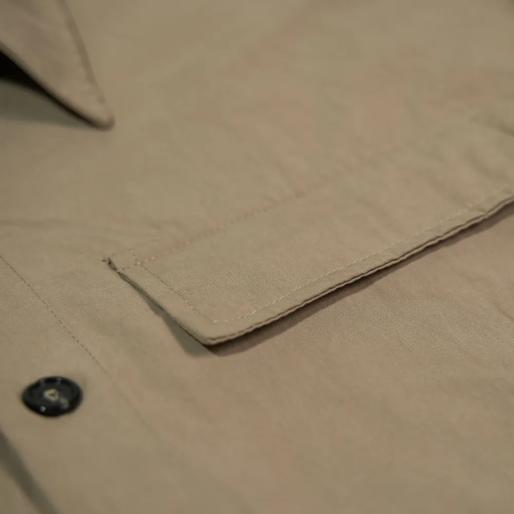 High Quality Compact Cotton Relaxed Shirt 748811VA5Y09733 (Free Shipping)