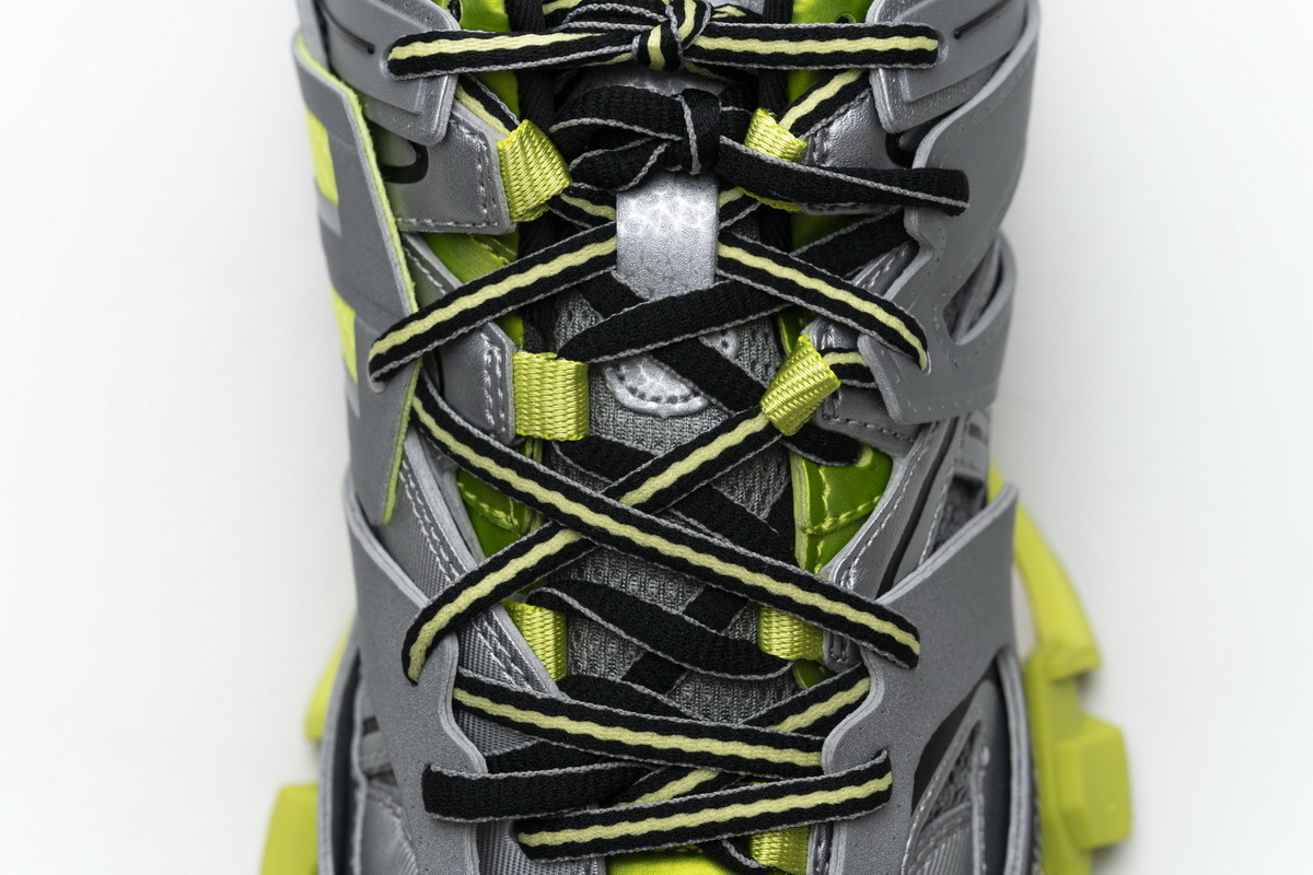 Get Balenciaga Tess S.Silver Green（No lights）542023 W1GC1 1230 