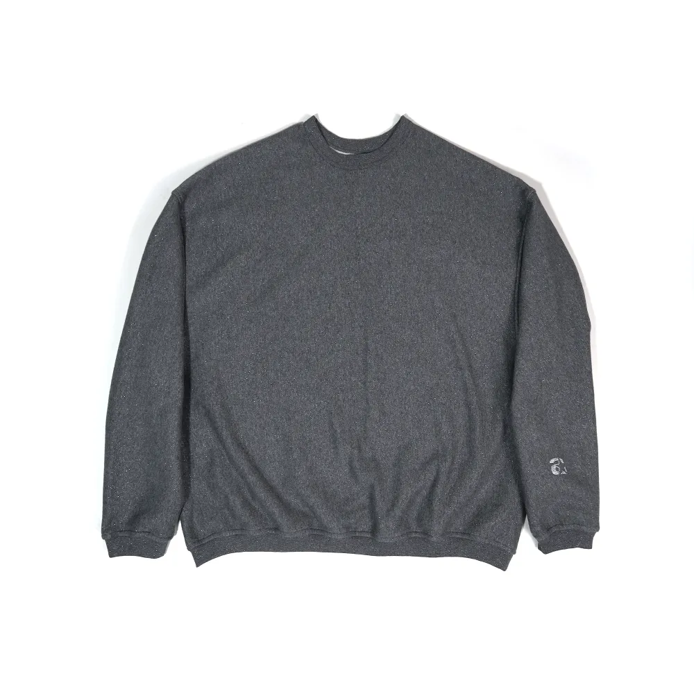 High Quality Alexander Wang star-patch crew-neck oversized sweatshirt 6CC3231005079 (Free Shipping)