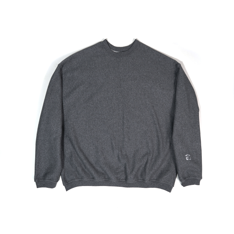 High Quality Alexander Wang star-patch crew-neck oversized sweatshirt 6CC3231005079 (Free Shipping)