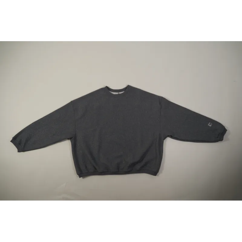 High Quality Alexander Wang star-patch crew-neck oversized sweatshirt 6CC3231005079 (Free Shipping)
