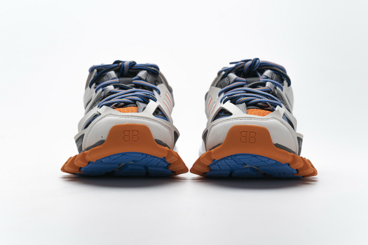Get Balenciaga Track Orange Blue（No lights）542436 W1GB7 7580