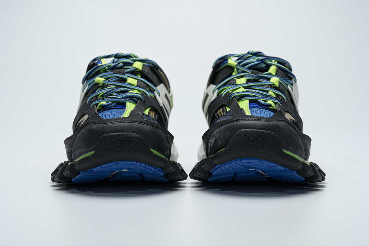 Get Balenciaga Tess S.Black Green 542023 W1GB1 1097 2050 