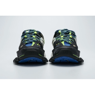 Get Balenciaga Tess S.Black Green 542023 W1GB1 1097 2050  02