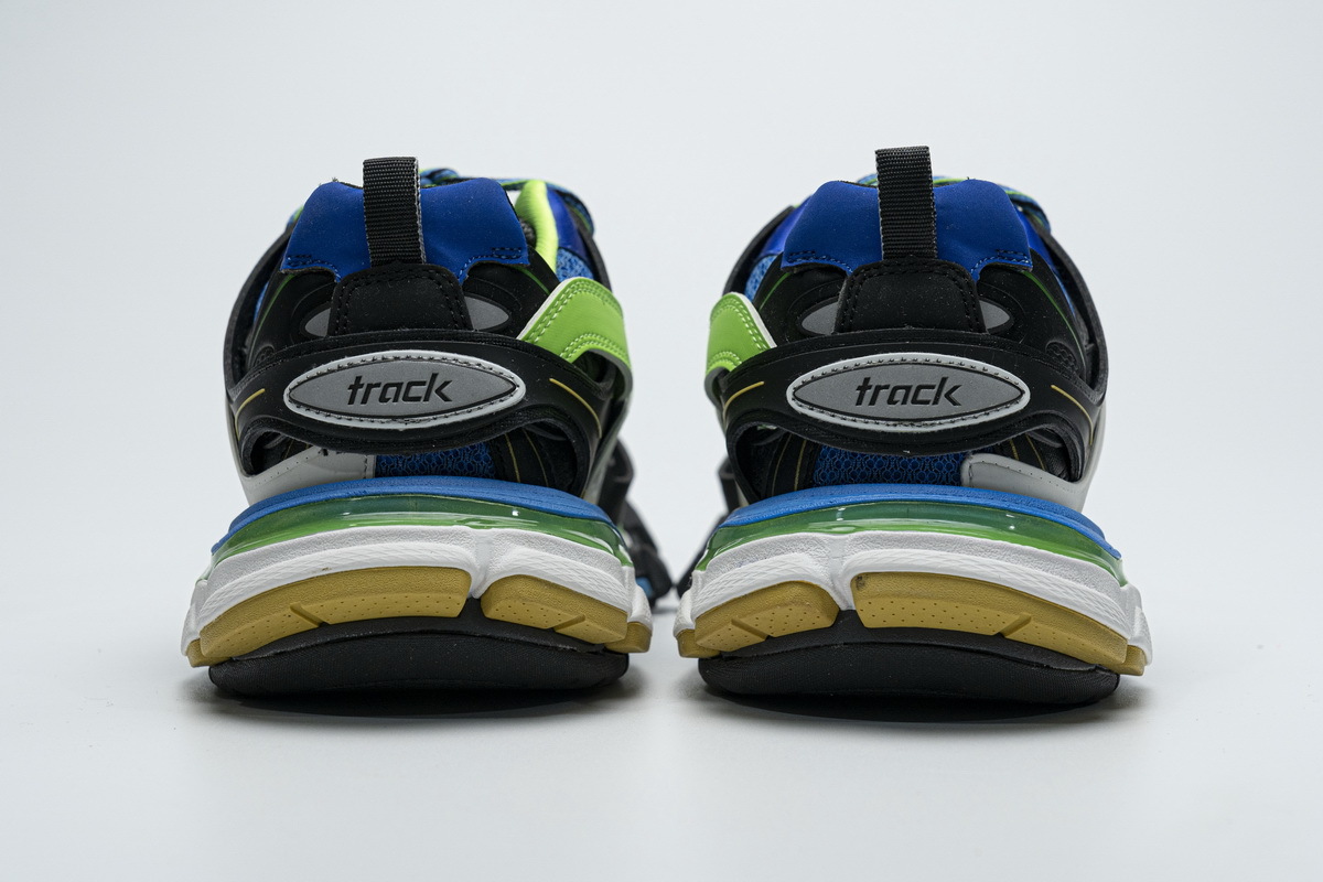 Get Balenciaga Tess S.Black Green 542023 W1GB1 1097 2050 