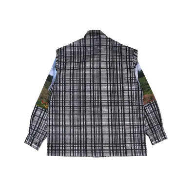 High Quality Printed Cotton Overshirt 1ABY24 (Free Shipping) 02