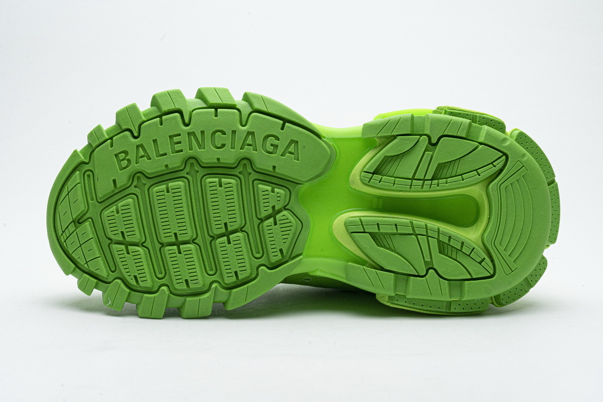 Get Balenciaga Track Fluo Green（No lights）542023 W3AB1 3801