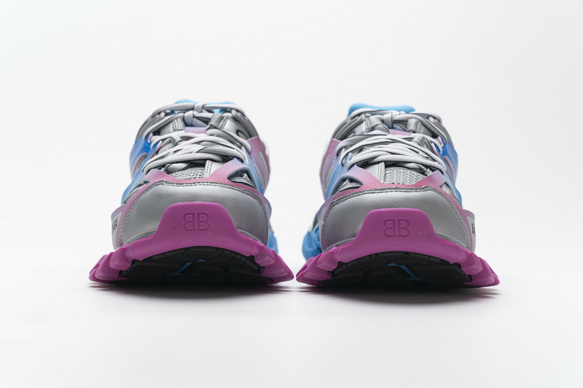 Get Balenciaga Track Blue Pink（No lights）542436 W1GC1 4051