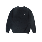 High Quality TRIOMPHE CREW NECK SWEATER IN WOOL AND CASHMERE BLACK / OFF WHITE 2AC85048T.38OW (Free Shipping)