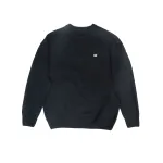 High Quality TRIOMPHE CREW NECK SWEATER IN WOOL AND CASHMERE BLACK / OFF WHITE 2AC85048T.38OW (Free Shipping)