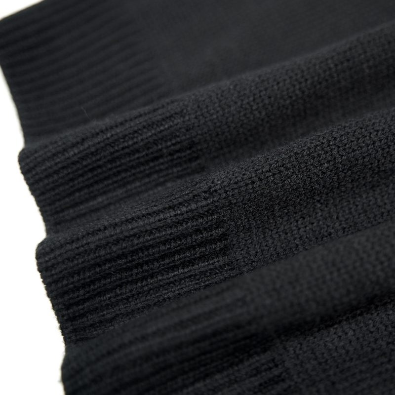 High Quality TRIOMPHE CREW NECK SWEATER IN WOOL AND CASHMERE BLACK / OFF WHITE 2AC85048T.38OW (Free Shipping)