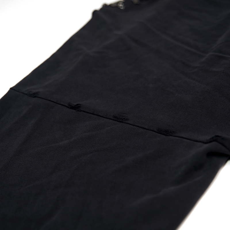 High Quality Balenciaga Pierced Round Sweatshirt Oversized in Black Faded 762718TPVD91055 (Free Shipping)