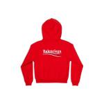 High Quality WOMEN'S POLITICAL CAMPAIGN SHRUNK ZIP-UP HOODIE SMALL FIT IN RED 623451TKVI96040 (Free Shipping)