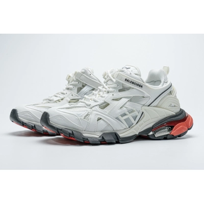 Get Blenciaga Track 2 Sneaker White Red Black 570391 W2GN3 9610 01