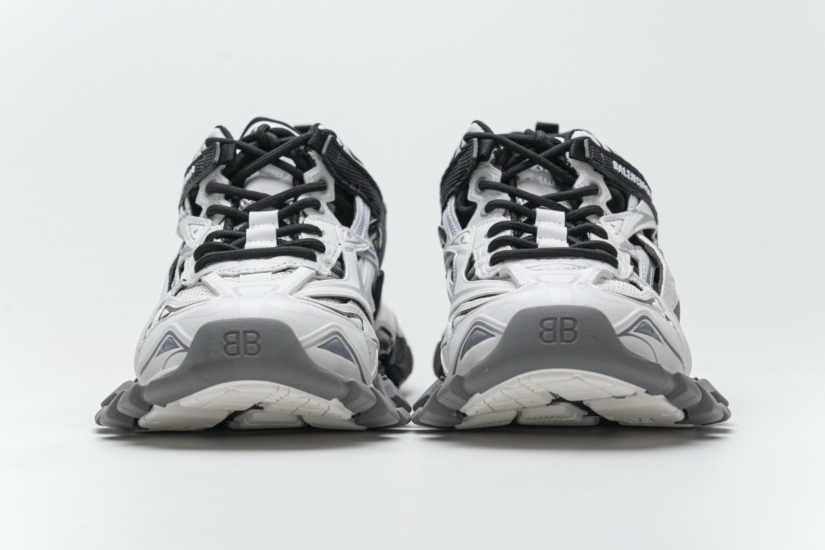 Get Balenciaga Track 2 Sneaker Black White 570391 W2GN3 1090