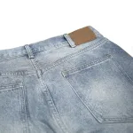 High Quality WESLEY JEANS IN WESTSIDE WASH DENIM WESTSIDE WASH DESTROYED 2N822033S.08WT(Free Shipping)