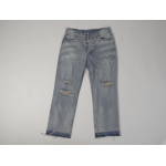  High Quality WESLEY JEANS IN WESTSIDE WASH DENIM WESTSIDE WASH DESTROYED 2N822033S.08WT(Free Shipping)
